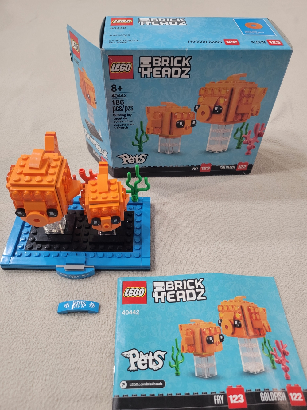 LEGO BrickHeadz Pets Goldfish Building Set - 40442